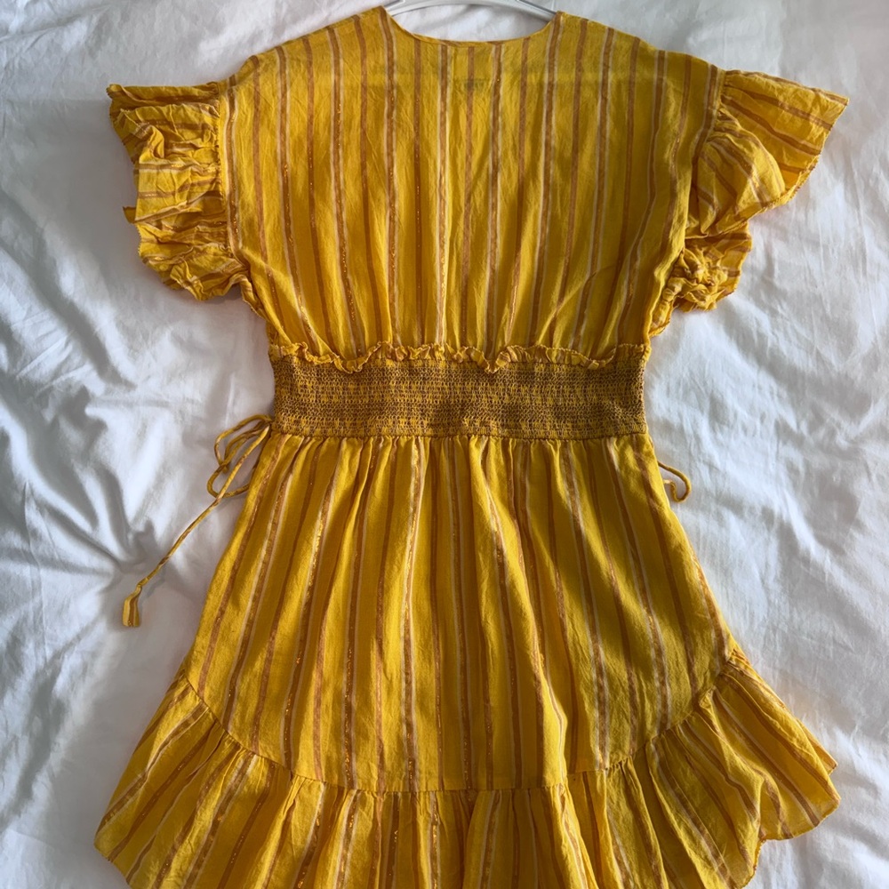 Sunflower yellow and gold Saylor dress NWOT size Medium - Picture 3 of 6